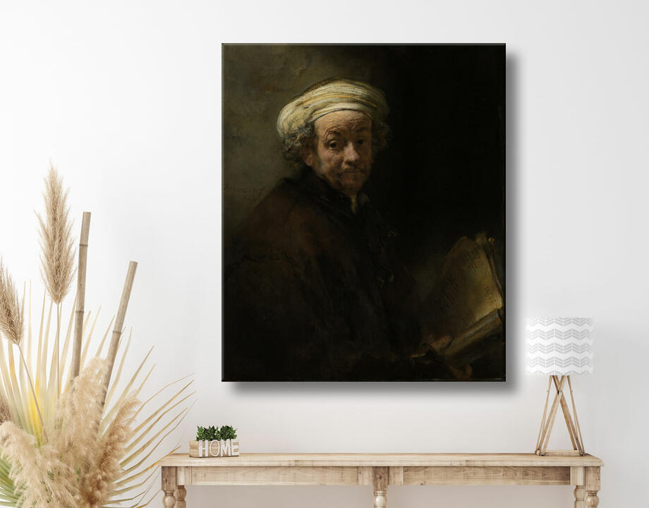 Rembrandt van Rijn : Autoportrait en tant qu