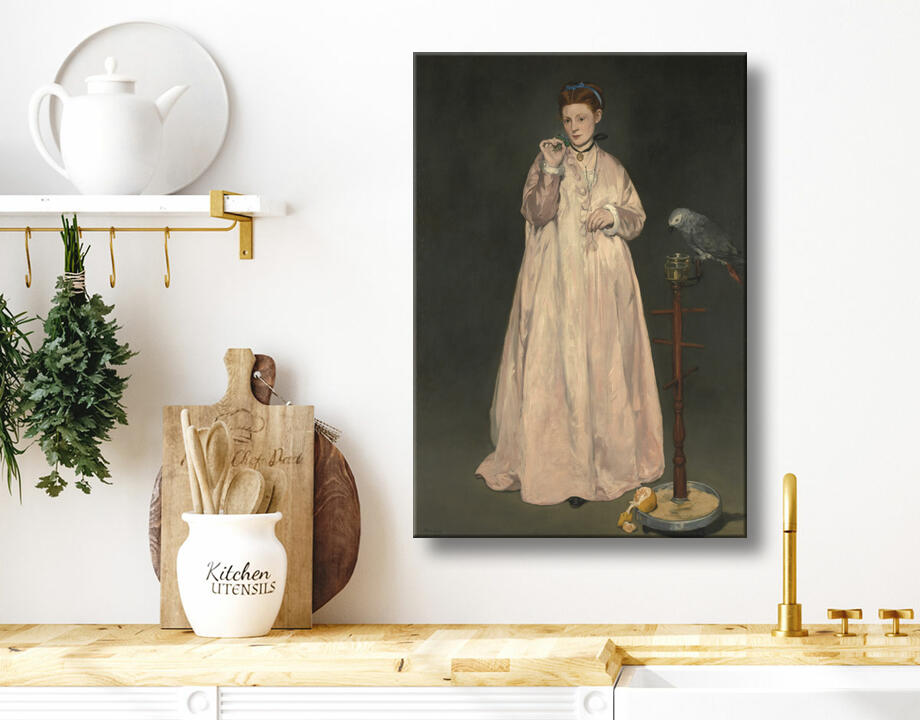 Edouard Manet : Jeune femme en 1866