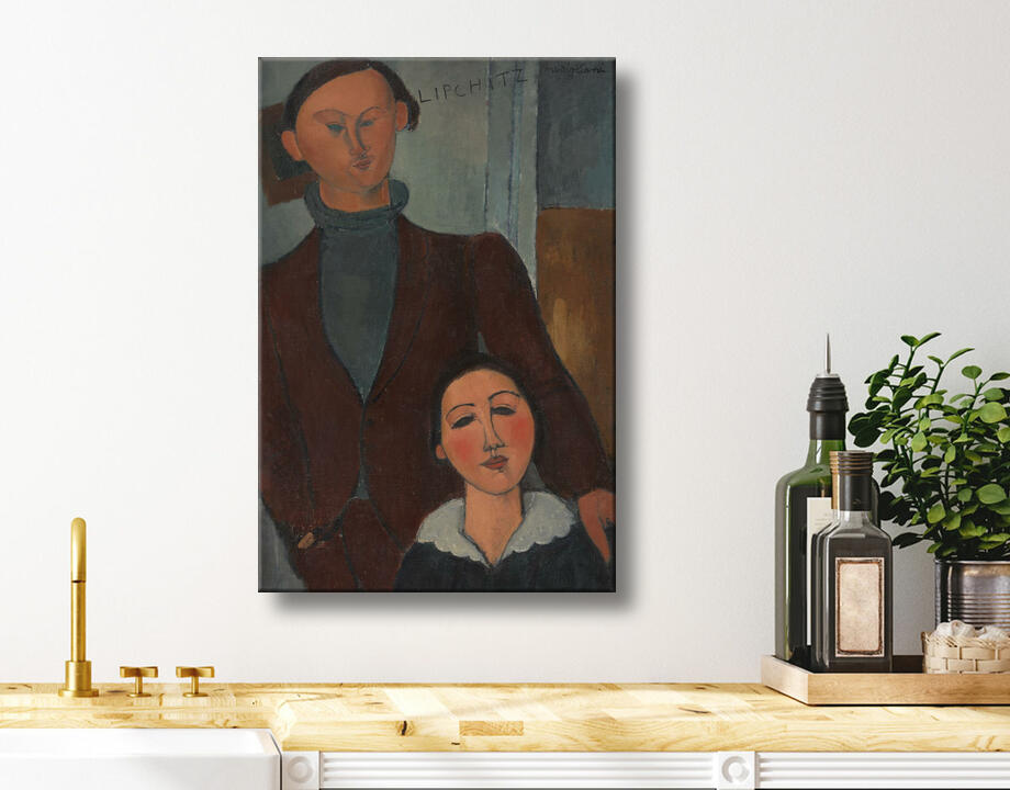 Amedeo Modigliani : Jacques et Berthe Lipchitz