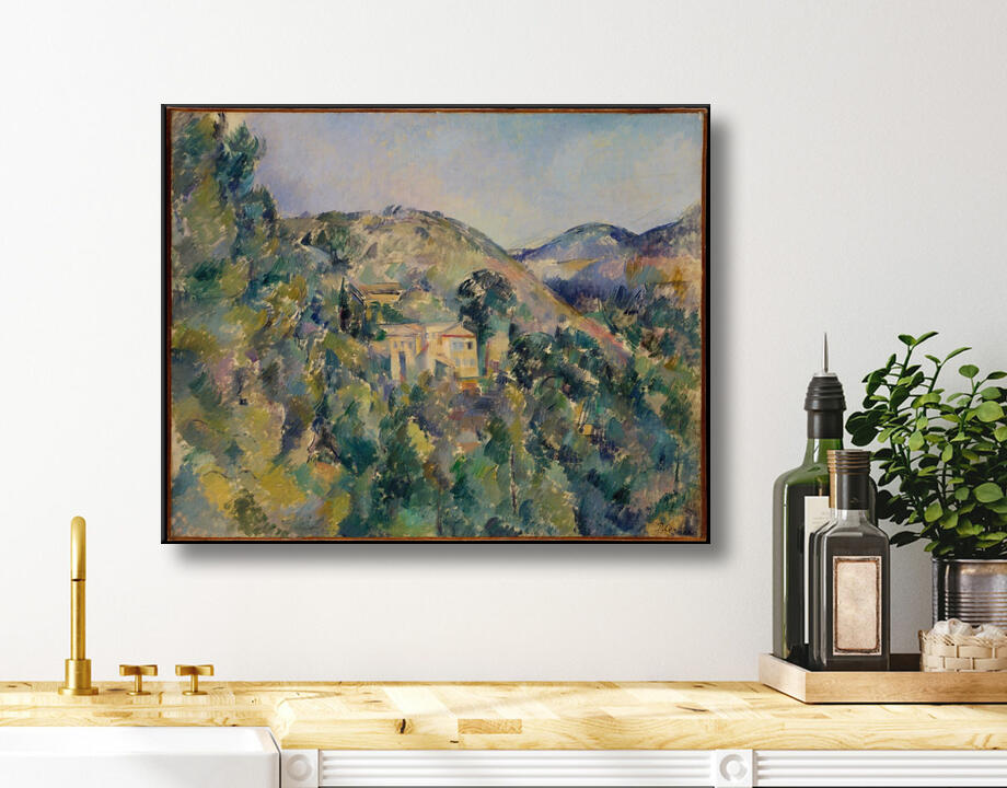 Paul Cézanne : Vue du Domaine Saint-Joseph