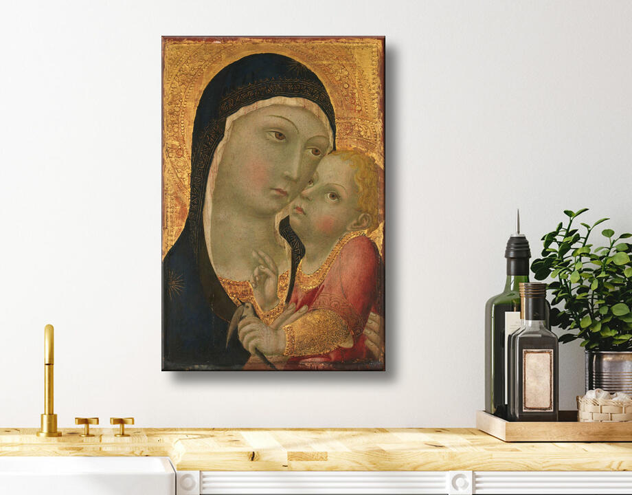 Sano di Pietro (Ansano di Pietro di Mencio) : Vierge à l'enfant