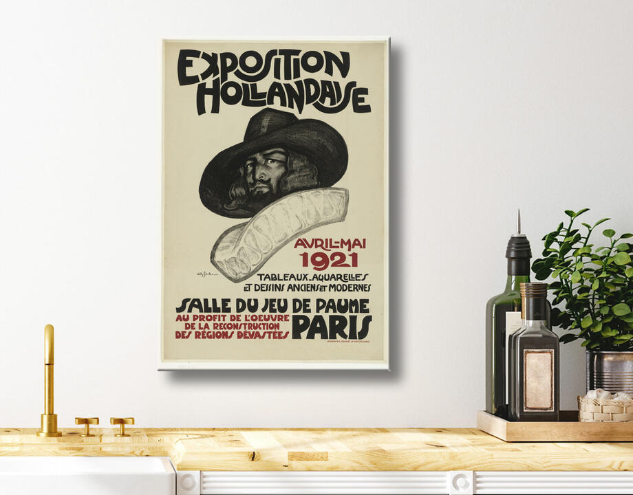 Willy Sluiter : Affiche pour l'Exposition Hollandaise de Paris, 1921