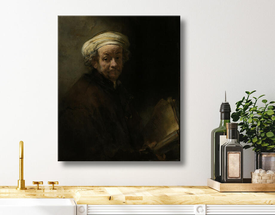 Rembrandt van Rijn : Autoportrait en tant qu