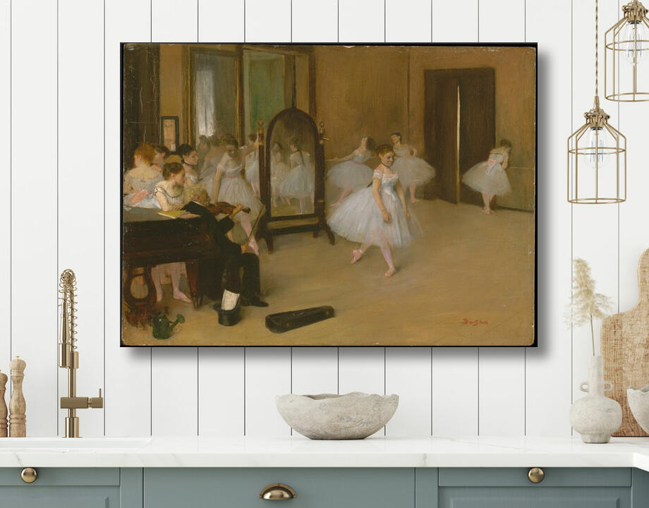 Edgar Degas : Le cours de danse