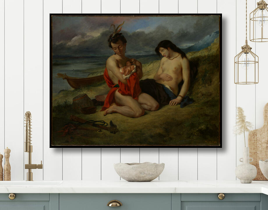 Eugène Delacroix : Les Natchez