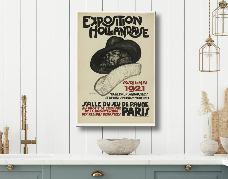 Willy Sluiter : Affiche pour l'Exposition Hollandaise de Paris, 1921