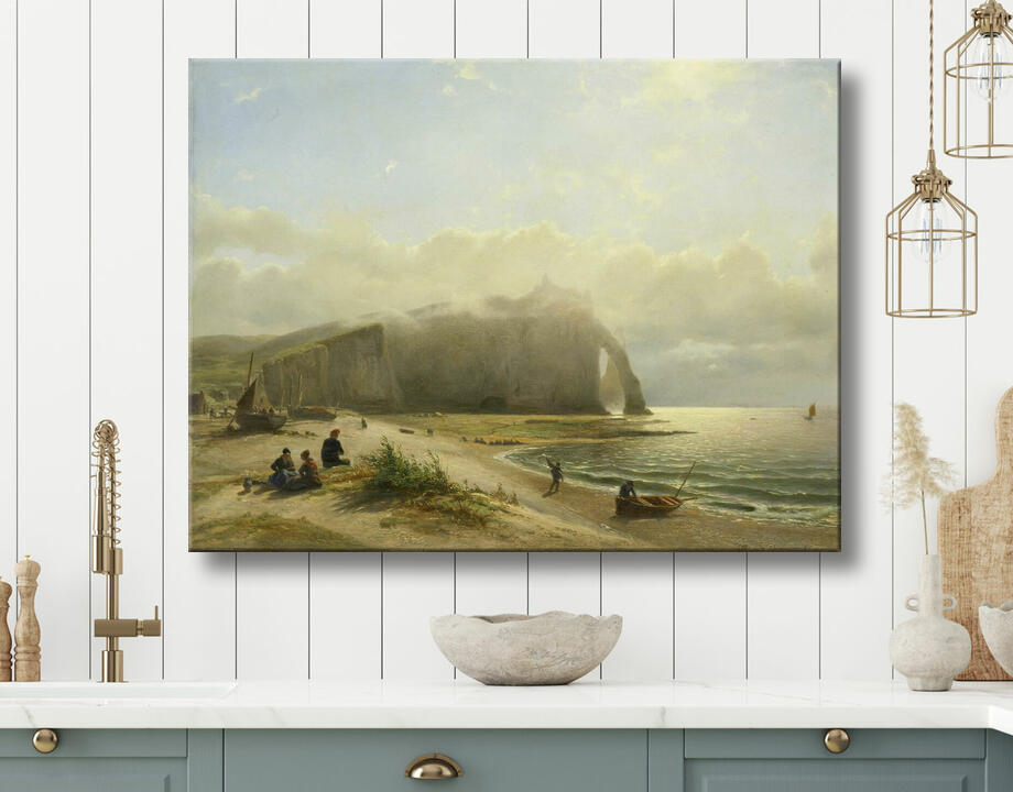 Willem Anthonie van Deventer : Paysage marin près de la côte