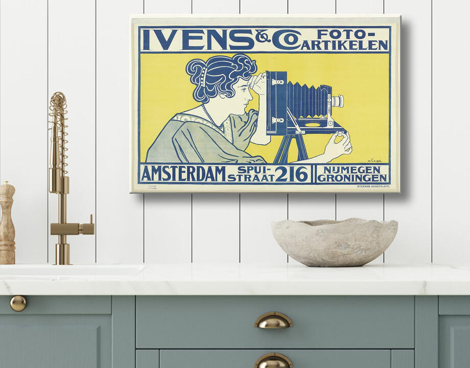 Johann Georg van Caspel : Affiches publicitaires pour Ivens & Co et Guy de Coral & Co