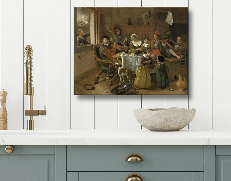 Jan Havicksz. Steen : La famille joyeuse