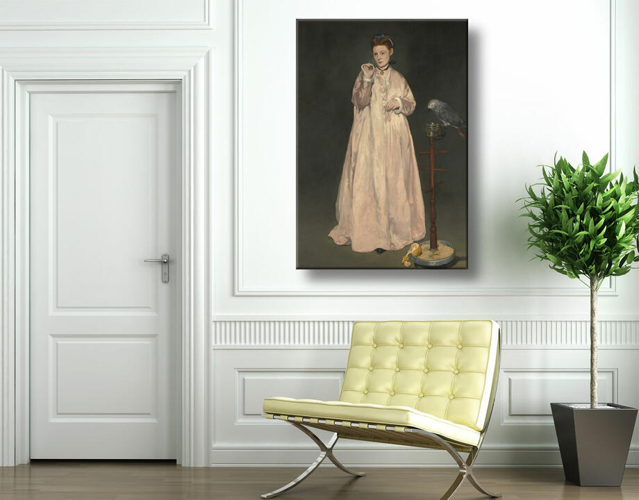 Edouard Manet : Jeune femme en 1866