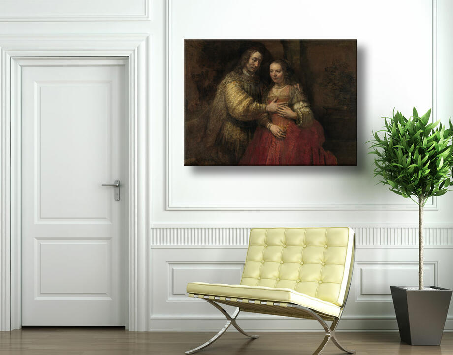 Rembrandt van Rijn : Isaac et Rebecca, connus sous le nom de « l