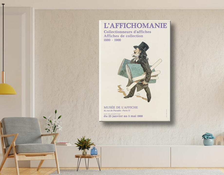 anonymous : Affiche pour l'exposition L'Affichomania au Musée de l'Affiche, 1980