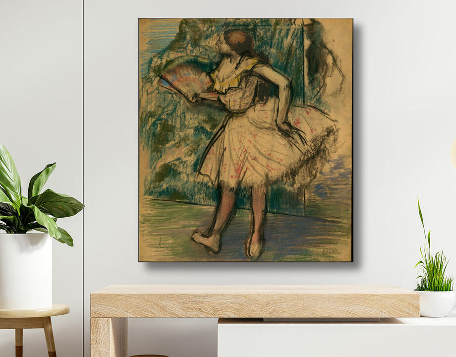 Edgar Degas : Danseuse avec un éventail