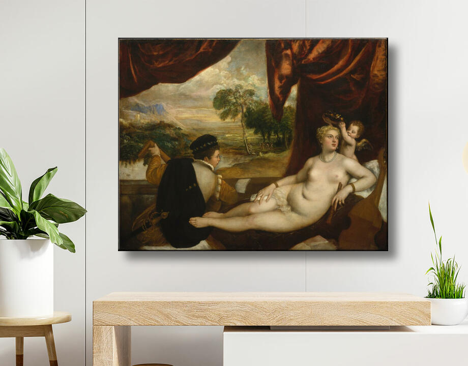 Titian : Vénus et le joueur de luth
