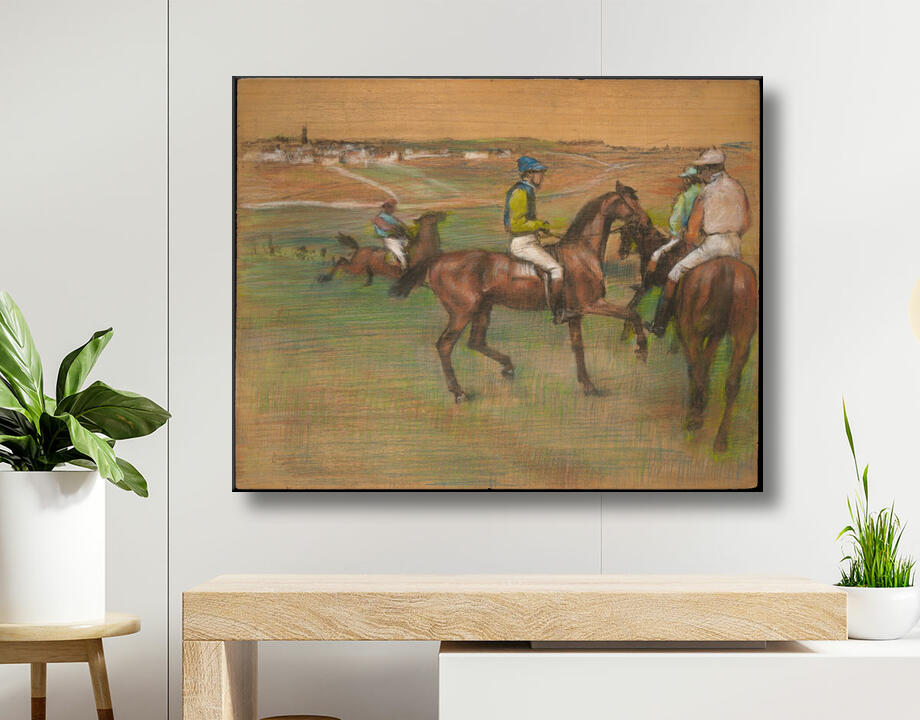 Edgar Degas : Chevaux de course